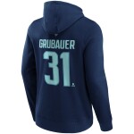 Fanatics Pánská mikina Seattle Kraken NHL Philipp Grubauer #31 Player Hoodie Velikost: L