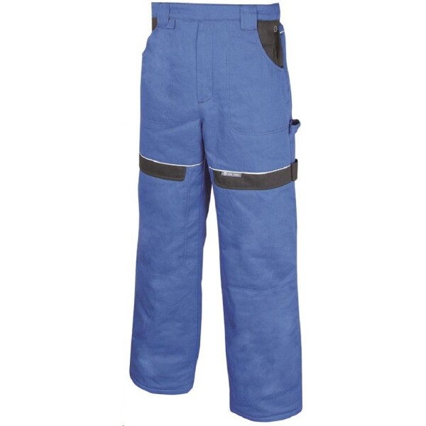 Montérkové kalhoty COOL TREND zimní do pasu H8141 modro-černé 58 modro-černé