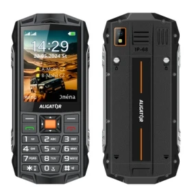 Aligator R45 eXtremo černo-oranžový (AR45BO)
