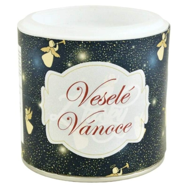 Veselé Vánoce Andílek ovocný čaj v dóze 50g
