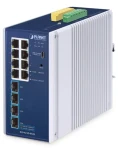 PLANET IGS-4215-8T4X / Switch průmyslový / L2/L4 / 8x GbE RJ-45 / 4x SFP / DIN / IP30 (IGS-4215-8T4X)