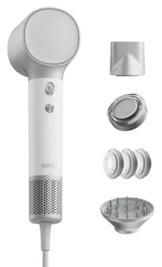 Laifen Neo Special Silver White / Fén na vlasy / 1500 W / 110 000 ot/min / 2 rychlosti / 5 teplot