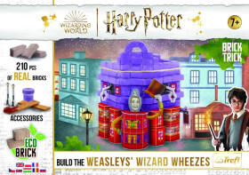 BRICK TRICK Harry Potter: Weasleyho kouzelnické žertíky M 210 dílů - Twistshake