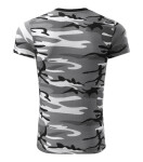 Camouflage tričko unisex camouflage gray L