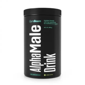 AlphaMale Drink - GymBeam (zelené jablko, 400 g) (63310-1-400g-greenapple)