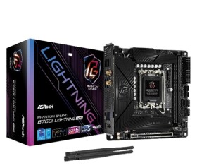 ASRock MB Sc LGA1700 B760I Lightning WiFi, Intel B760, 2xDDR5, 1xDP, 1xHDMI, mini-ITX EDF_1883062