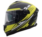 Motocyklová helma Xrc Loomis blk/wht/grey/fluo - XL / žlutá