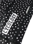 Cyklokraťasy CYCOLOGY Polka Dot, černé, dámské (Motiv Polka Dot, velikost XXL)