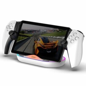 IPega P5P02 Charger Dock s RGB pro Playstation Portal Remote Player bílá (57983119469)