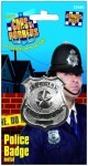 Smiffys.com Odznak policie kovový