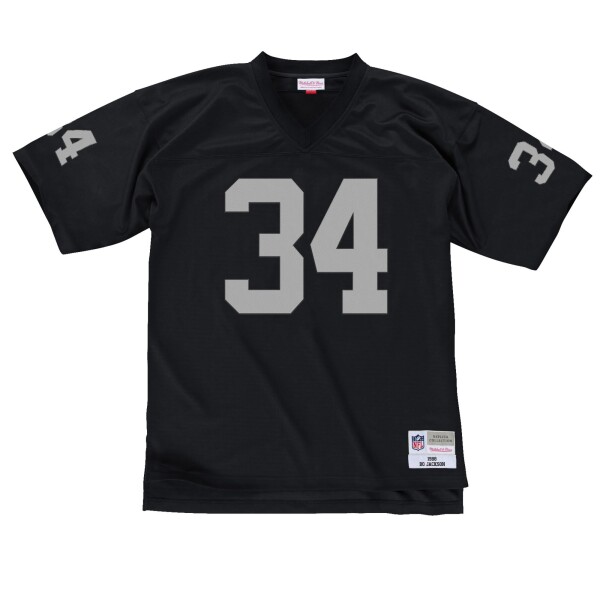 Mitchell & Ness Pánský dres Las Vegas Raiders NFL Bo Jackson #34 Los Angeles Raiders Throwback Velikost: M