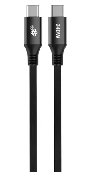 TB Touch USB-C - USB-C 240W černá / Datový kabel / 1 m / Power Delivery (AKTBXKUCCOSI10B)
