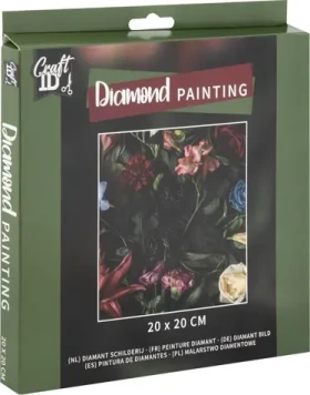 GRAFIX Diamantové malování Květiny