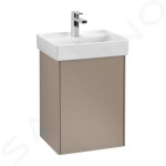 VILLEROY & BOCH - Collaro Umývátko 450x370 mm, bez přepadu, 1 otvor pro baterii, alpská bílá 43344601