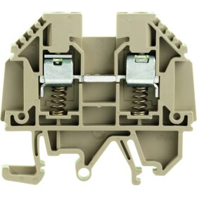 Weidmüller 9537450000 řadová svorka šroubovací Tmavě béžová 50 ks