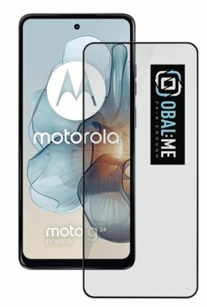 Obal:Me 5D Tvrzené Sklo pro Motorola G04/G24 Power černá (57983121424)