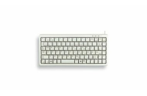 CHERRY G84-4100LCMDE-0 šedá / kompaktní klávesnice / drátová / USB / DE layout (G84-4100LCMDE-0)