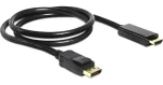 DisplayPort 1.2 - HDMI adaptérový kabel černá / Adaptér / 4K / M-M / 2 m (77492-2)