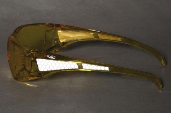 Brýle COFRA HEXAGON E016-B120 GOGGLE, Žlutá (E016_B120-B)