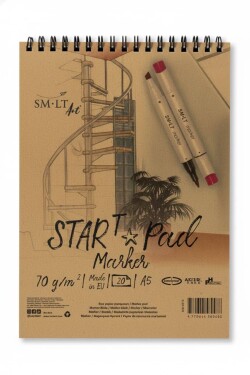 SM.LT Start Pad Marker A5 70 g/m2 20 listů kroužková vazba