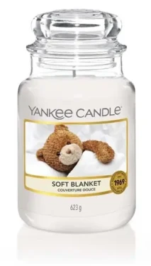 Yankee Candle Soft Blanket velká sklenice 623g / doba hoření: až 150 h (1173563E)
