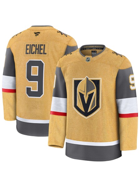 Fanatics Pánský dres Vegas Golden Knights NHL Jack Eichel #9 Premium Home Velikost: 46 (S)