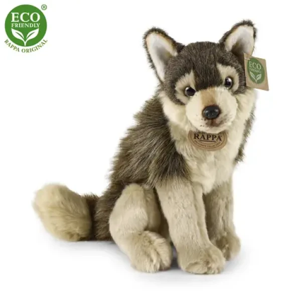 Eco-Friendly Rappa vlk sedící 28 cm