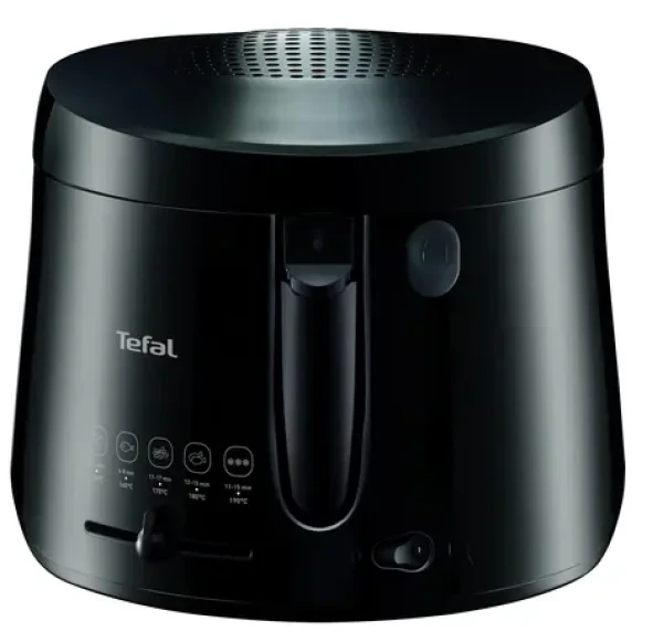 Tefal FF 1078 Maxi Fry černá / Fritéza / 2 l / 1900 W / knoflíkové ovládání (FF1078)