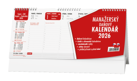 Stolní kalendář 2026 Baloušek - Manažerský