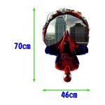 DumDekorace Nálepka na zeď Spiderman 3D 46x70cm