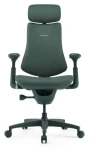 LiberNovo Omni mechově zelená / Ergonomická židle / motorická masáž / 4 polohy náklonu / nosnost 136 kg / 48 cm (CP-GW-0000015-00-02)