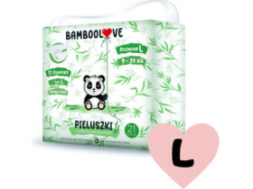 Bamboolove Pleny jednorázové bambus vel. L 9-14 kg 21 ks (55862BL)