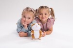 Plyšový křeček Mireček opakující věty se zvukem 18 cm