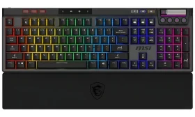 MSI STRIKE PRO Wireless Silent / Herní klávesnice / mechanická / bezdrátová 2,4GHz+BT / RGB / CZ+SK layout (S11-43CS205-CLA)