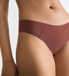 Dámská tanga ZERO Feel 2.0 Tiny tanga - UNKNOWN - tm. hnědé 7505 - SLOGGI BROWN L