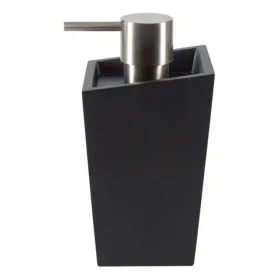 Spirella YOSHI dávkovač mýdla matně černý / polyresin / nerez ocel / 350 ml (7610583198129)
