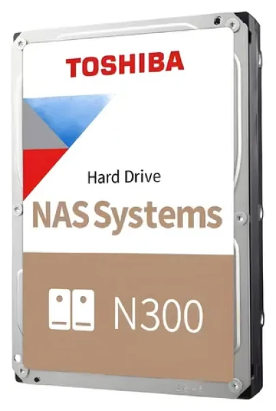 Toshiba N300 12TB / Pevný disk / HDD / 3,5" / NAS / SATA (HDWG51CEZSTA)