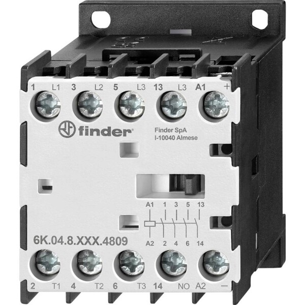 Finder 6K.04.8.230.4812 stykač, 230 V, 3 spínací kontakty, 1 spínací kontakt, 1 ks
