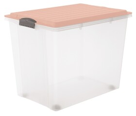 ROTHO úložný box COMPACT 70L - růžová