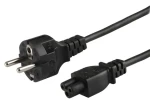 Napájecí kabel CL-81 / Napájecí kabel / IEC C5 (trojlístek) / 1,8 m / 10 ks (SAVIO CL-81Z)