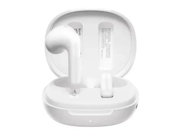 QCY Ailybuds E10 T35 bílá / Bezdrátová sluchátka s mikrofonem / TWS / ENC / Bluetooth 5.4 / IPX4 / dobíjecí box (T35 white)