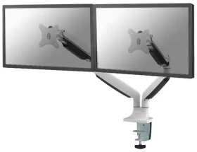 Neomounts NM-D750DWHITE bílá / držák ná stůl / na dva monitory / 10-32" / VESA 75x75/100x100 / nosn. 18kg (NM-D750DWHITE)