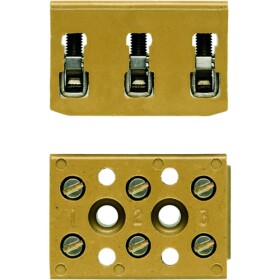 Weidmüller 7906100000 svorková lišta šroubovací středně žlutá 25 ks