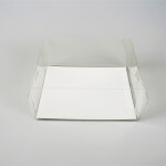 Cake star plastový box na dort nebo dezerty 24 x 21 x 10 cm