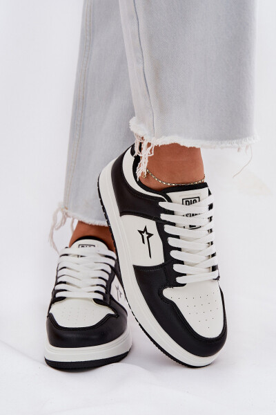 Dámské Tenisky Big Star RR274A240 HI-POLY SYSTEM Bílá-Černá 38