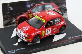 Fiat Punto S1600 Rally 2003 Deagostini Altaya 1:43 F099 NEW08