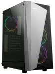 Zalman S4 Plus černá / Midi Tower / ATX / 1x USB 3.0 + 2x USB 2.0 / bez zdroje / průhledná bočnice (S4 Plus)