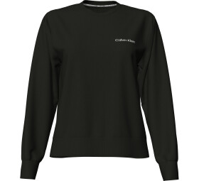 Dámská mikina Lounge Sweatshirt Modern Cotton L/S 000QS6870EUB1 černá Calvin Klein