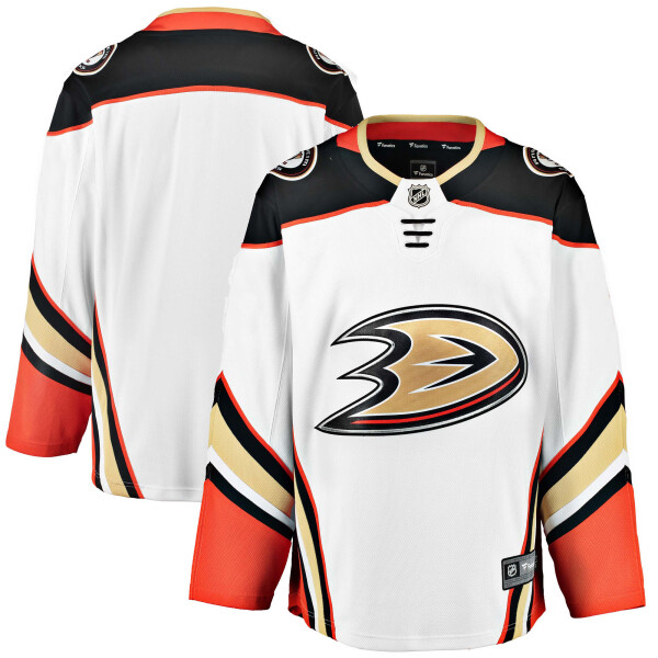 Fanatics Pánský Dres Anaheim Ducks Breakaway Away Jersey Velikost: