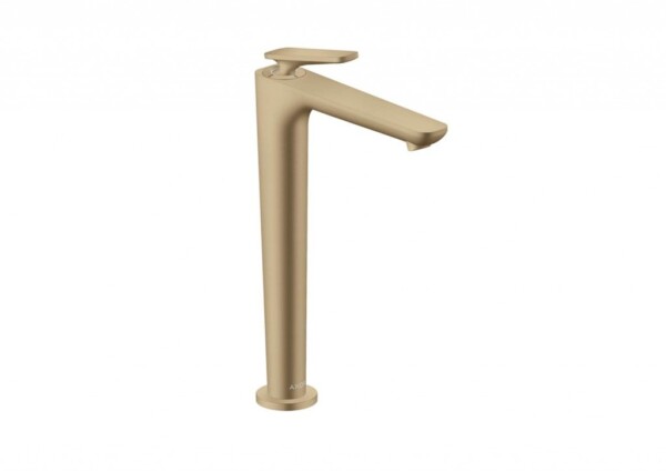 AXOR - Citterio C Umyvadlová baterie s výpustí, EcoSmart, CoolStart, kartáčovaný bronz 49050140